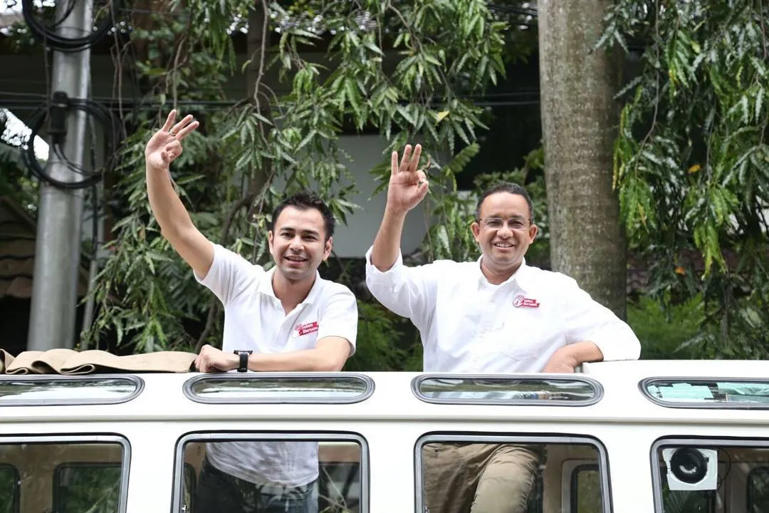Raffi Ahmad mengaku ngefans dengan sosok Anies Baswedan dan Sandiaga Uno. 姆nstagram.com/aniesbaswedan