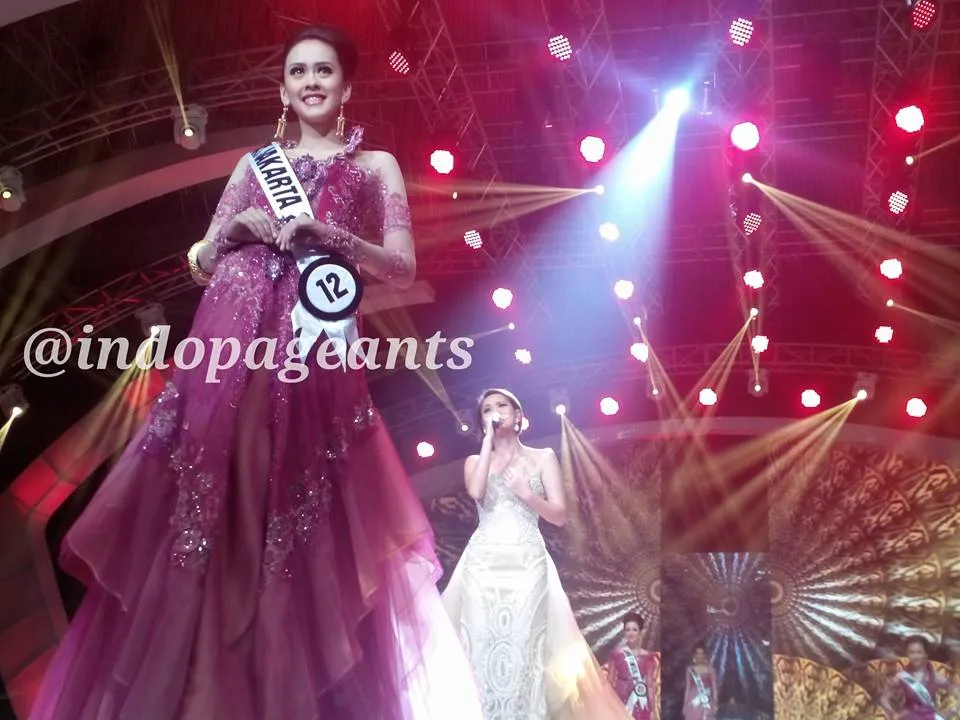 Zabilla kurang maksimal di Puteri Indonesia. ©indopageants