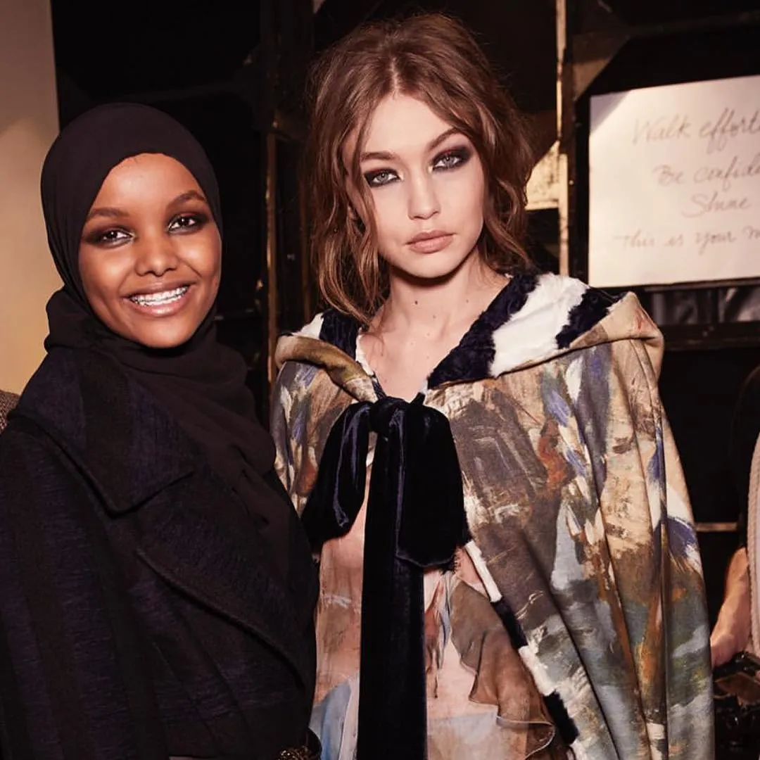Halima ngefans dengan Gigi Hadid © Instagram.com/kinglima