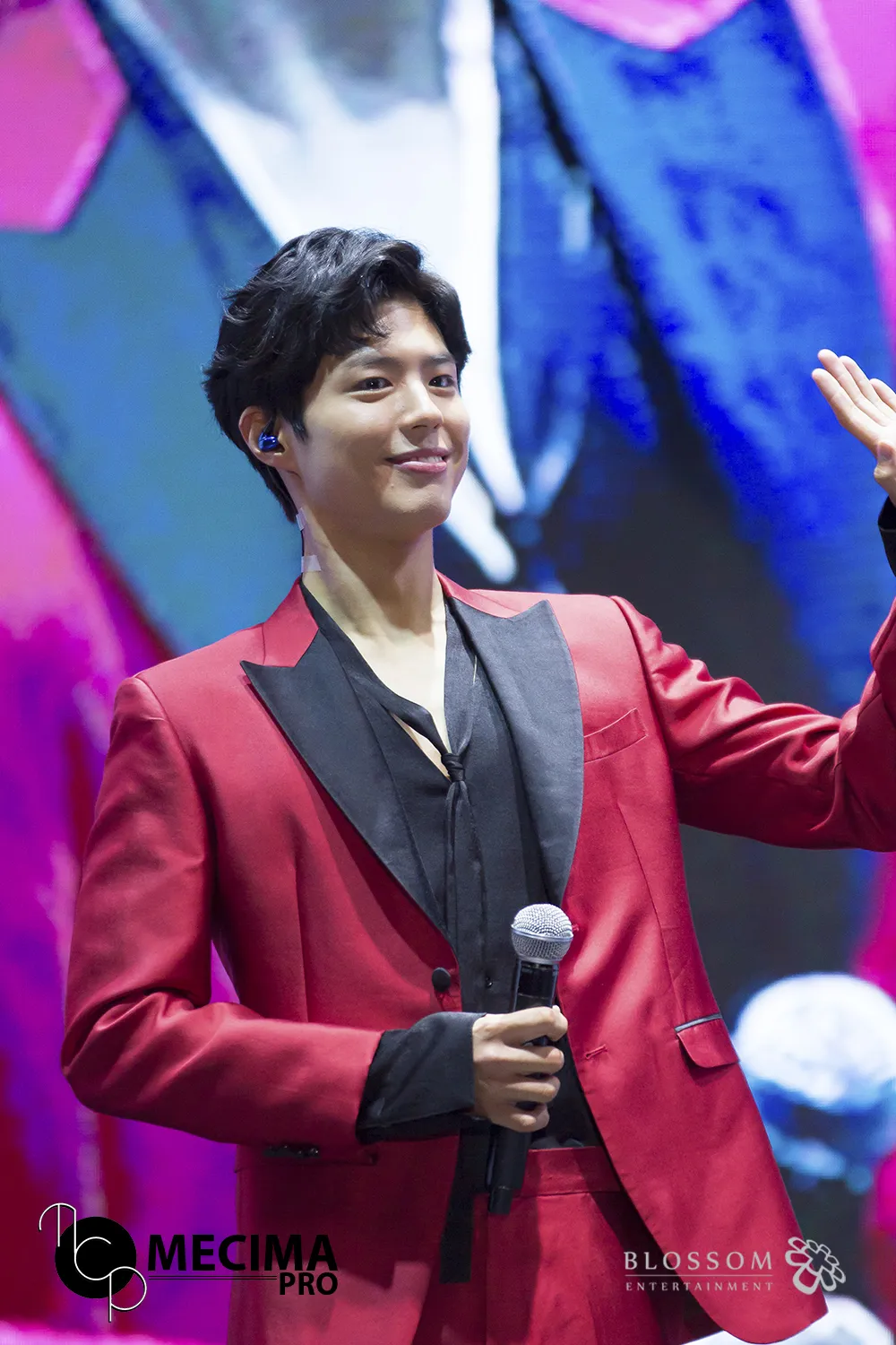 Park Bo Gum bahagia bertemu dengan fans Indonesia, dia berharap fans akan selalu mengingat momen fanmeeting tersebut © Mecima Pro