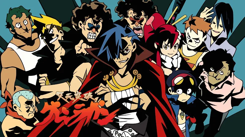 Gurren Lagann juga menjadi anime ikonik dari studio GAINAX.