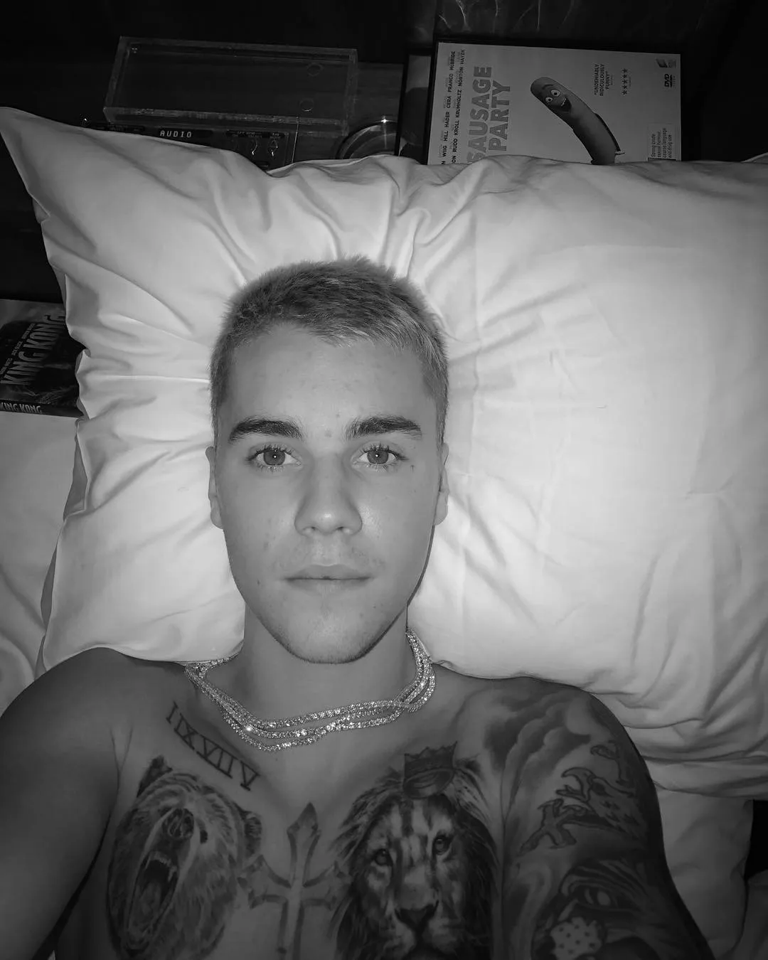 Justin Bieber tambah tato lagi © Instagram.com/justinbieber