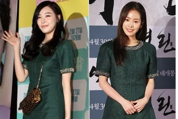Siapa yang lebih pantas memakai gaun rancangan Go So Young Ini? @allkpop.com