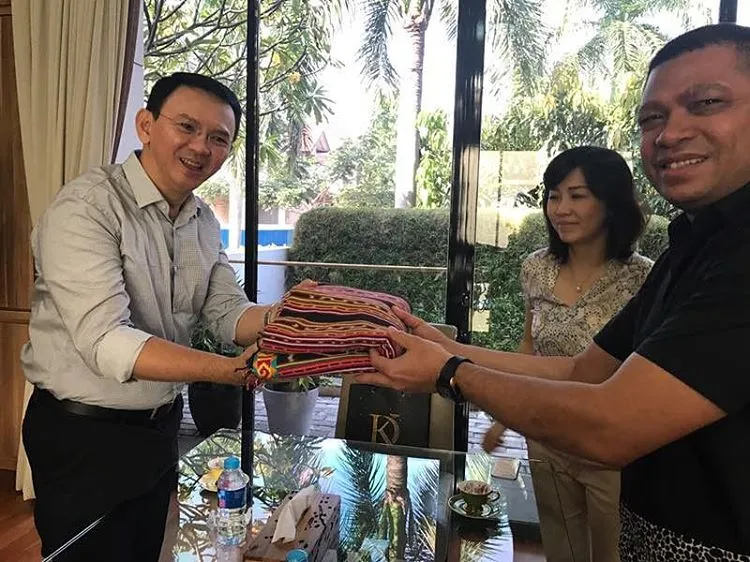 KD, Raul, Ahok dan Veronica sarapan bareng dan ngobrol panjang lebar © Instagram/raullemos06