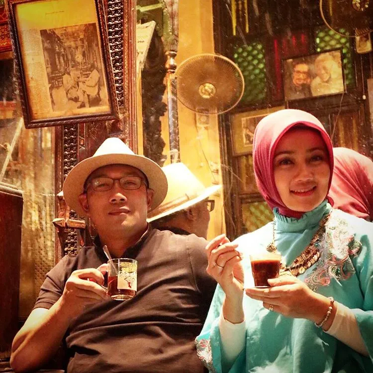 Kang Emil dan Atalia, pasangan ideal idola netizen © Instagram/ridwankamil