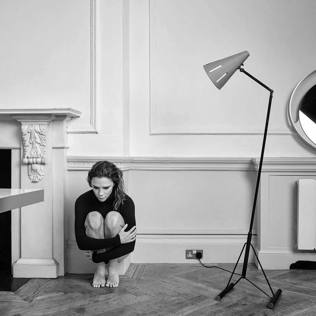 Victoria juga menjalani sesi pemotretan © Elle UK
