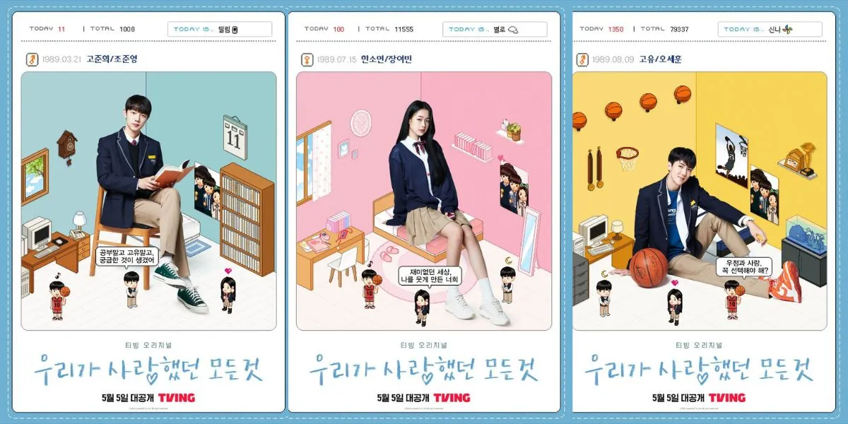 Pemain drama Korea 'ALL THAT WE LOVED' - Instagram.com/tving.official