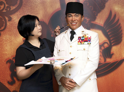 Presiden Soekarno adalah Presiden Pertama Indonesia yang dibuatkan patung lilin oleh Madame Tussauds ©  media-outreach