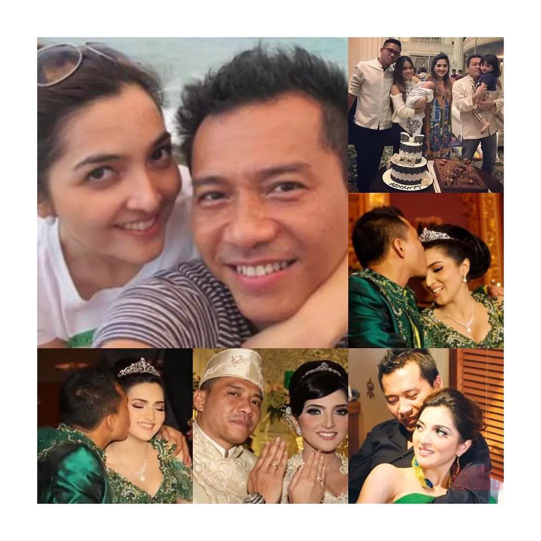 Ashanty ikut ucapkan selamat untuk Ashanty dan Anang © Instagram/aurelie.hermansyah