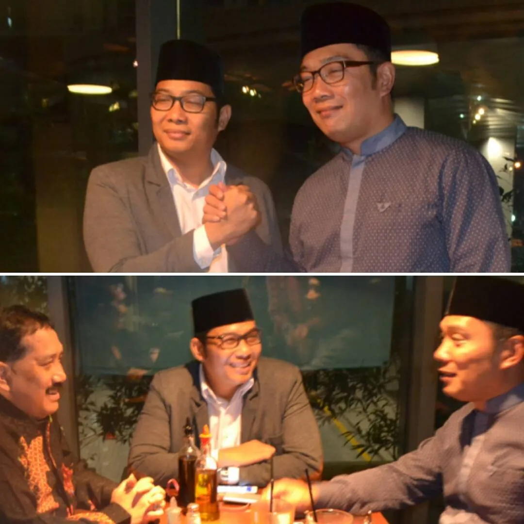 Selain berbuka dan tarawih bersama, Kang Emil dan Kang Malik membicarakan tentang program Bandung mengaji © instagram.com/kangmalik_