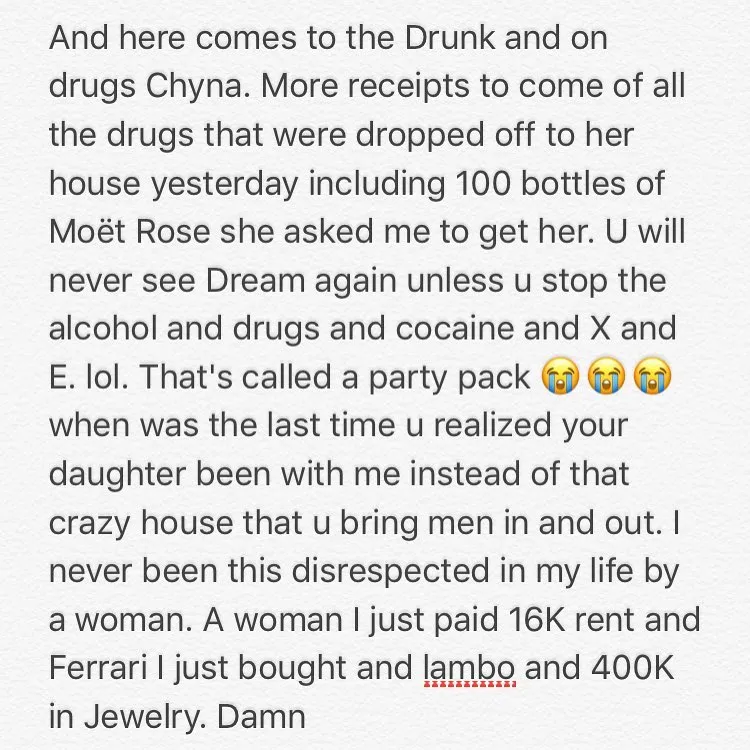 Rob ungkap keburukan Blac Chyna © Instagram.com/robkardashian