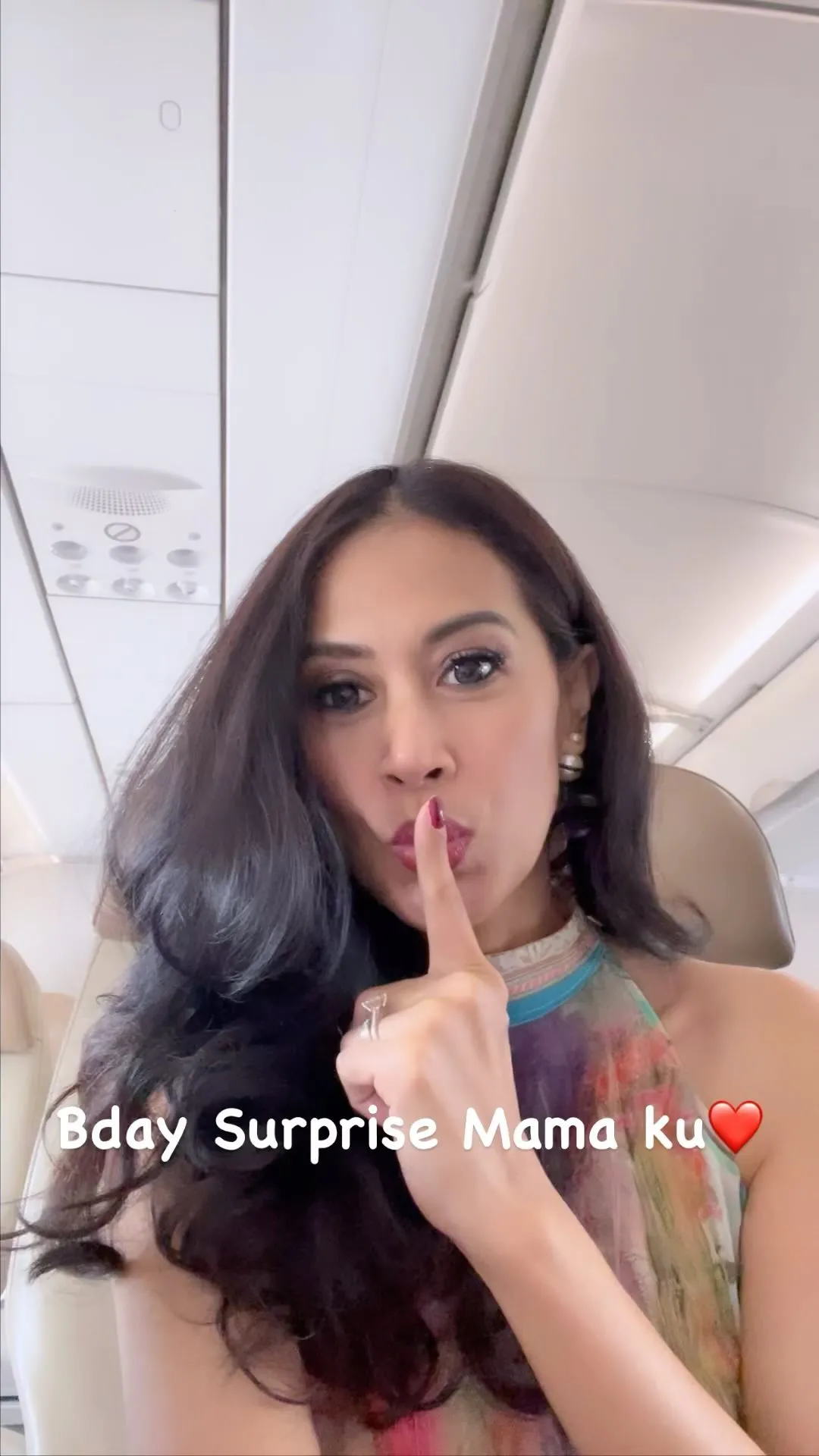 Diah Permatasari Terbang dari Solo ke Jakarta (credit: instagram/dps_diahpermatasari)