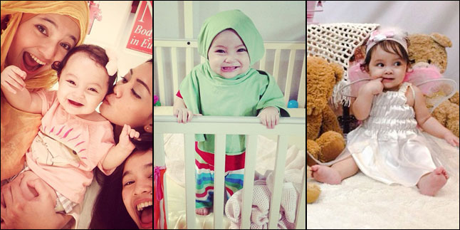 Marshanda  Foto Anak Selebriti Paling Menggemaskan 