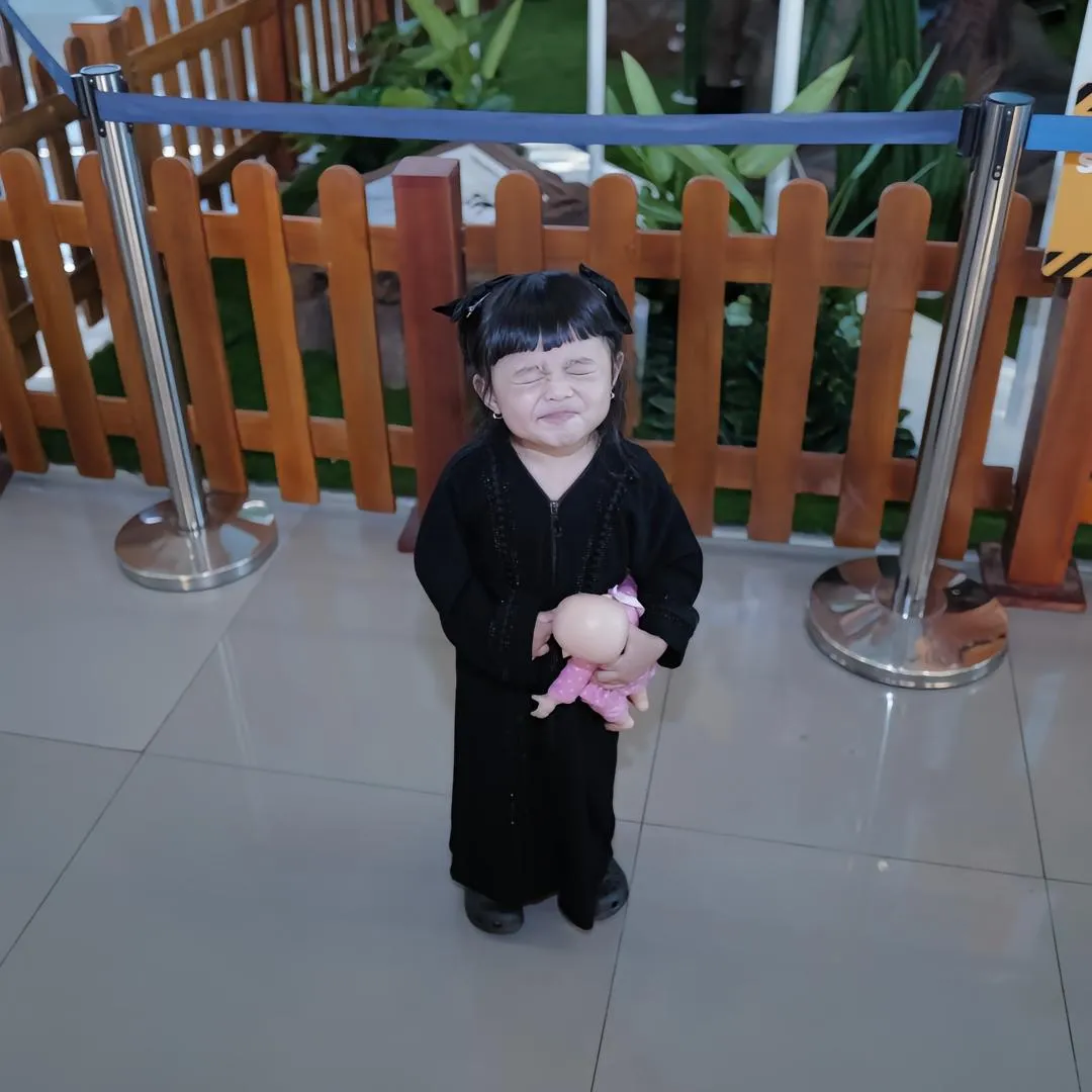 Potret Ameena, anak Aurel Hermansyah dan Atta Halilintar (credit: Tiktok.com/attahalilintar/)