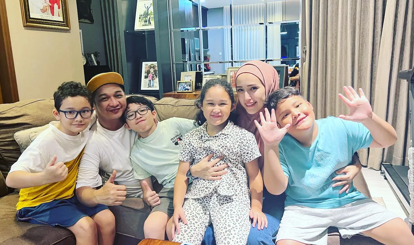 Potret Keempat Anak Pasha Ungu dan Adelia Wilhelmina
