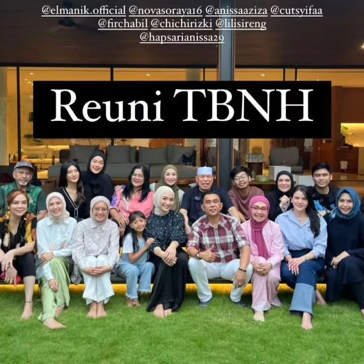 Reuni Pemain TUKANG BUBUR NAIK HAJI (credit: instagram/firaa_harsyif2023)