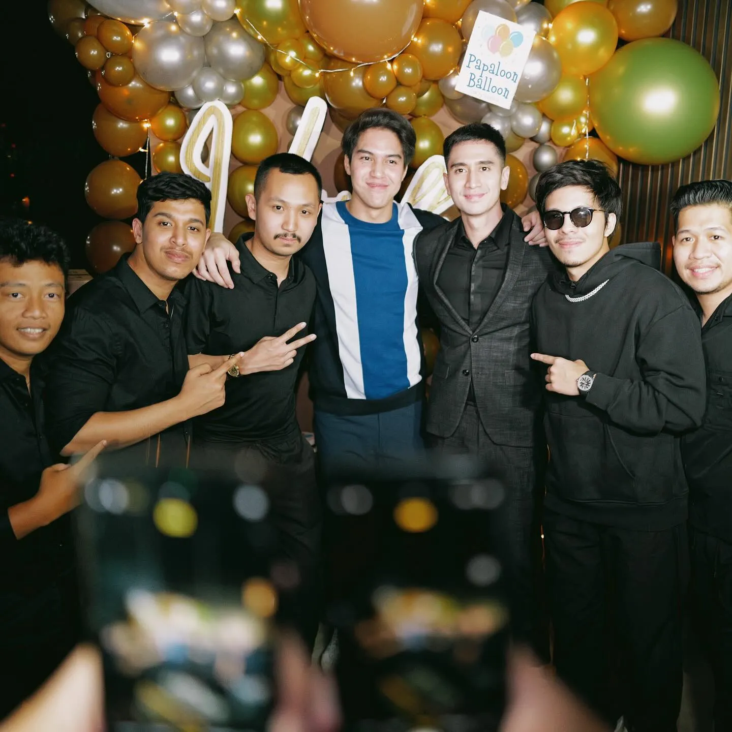 Potret El Rumi datang ultah Verrell Bramasta (credit: Instagram.com/attahalilintar)