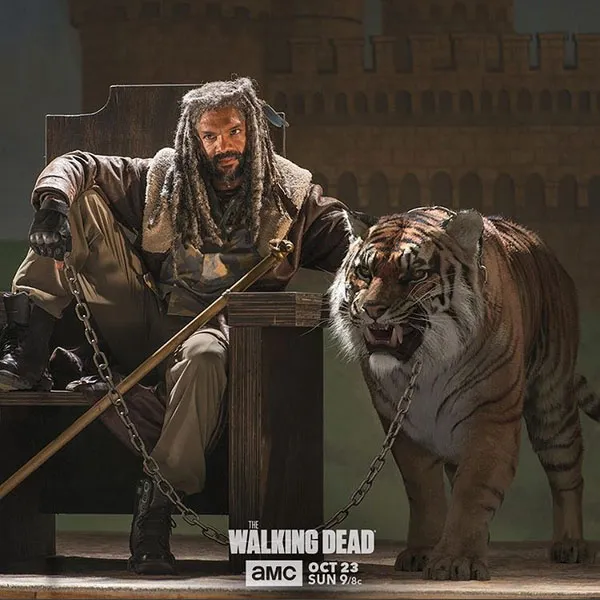 Welcome Ezekiel and the tiger/©AMC