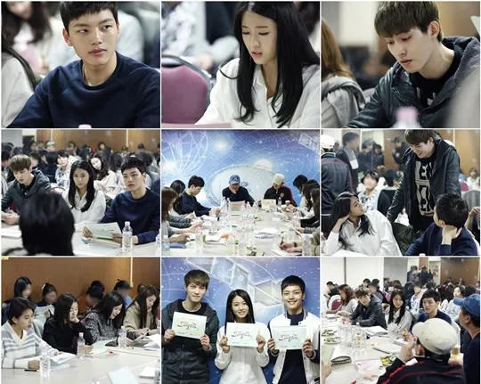 Kerja keras Yoo Jin Goo, Lee Jong Hyun CN Blue, dan Seolhyun AOA dalam Orange Marmalade.