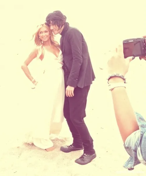 Paris Hilton dan Kim Jang Hoon