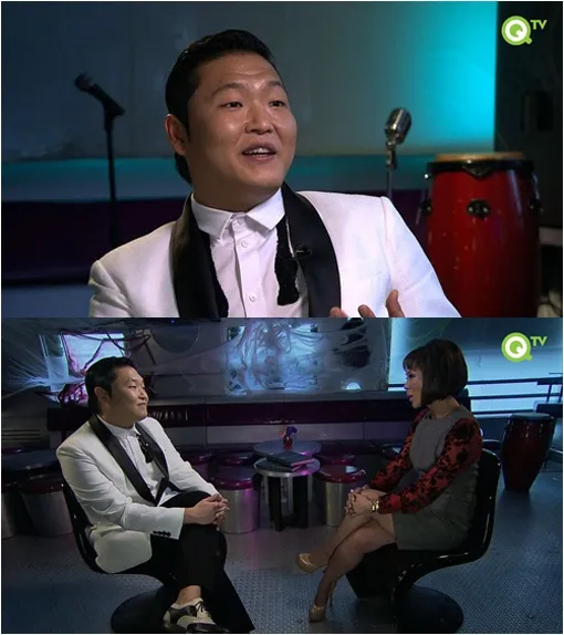 PSY Talk Asia QTV - Allkpop
