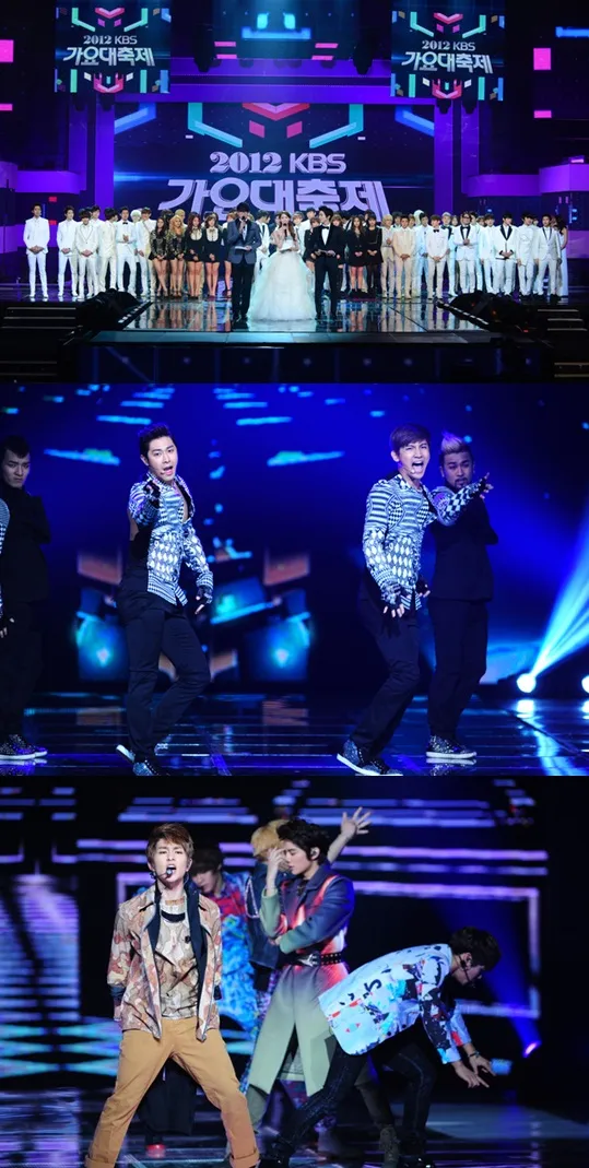 Penampilan selebritis Hallyu di KBS Music Festival 2012 ©allkpop.com