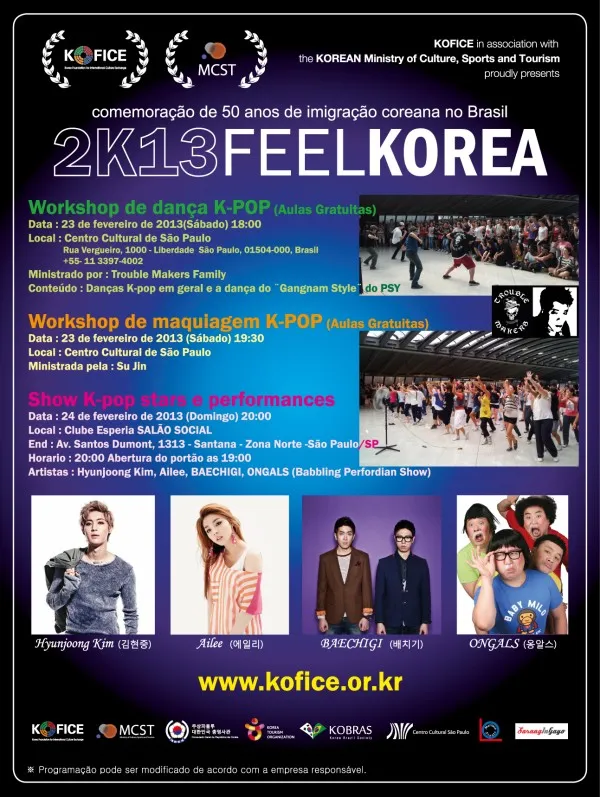 2K13 FEEL KOREA @foto: allkpop.com