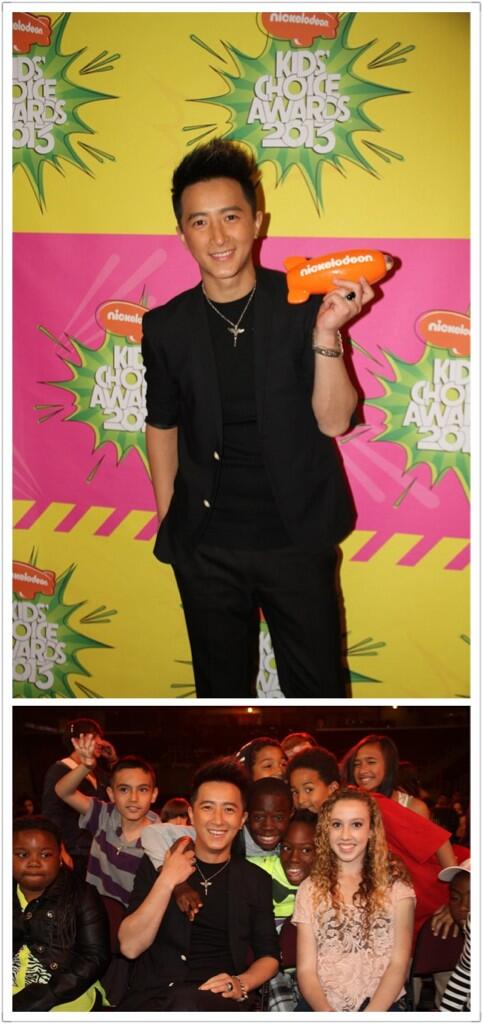 kalahkan psy, han geng jadi best asian act di kca 2013!