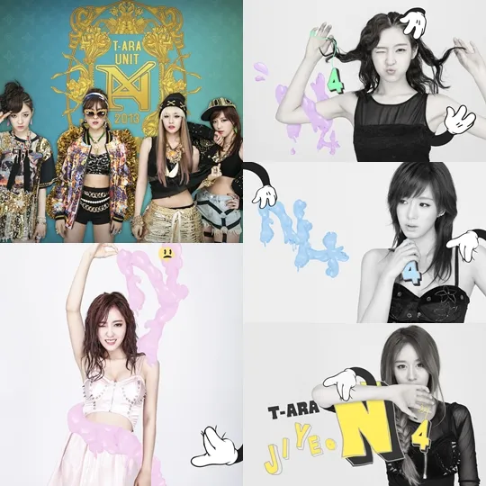 Poster terbaru T-Ara N4 ©soompi.com