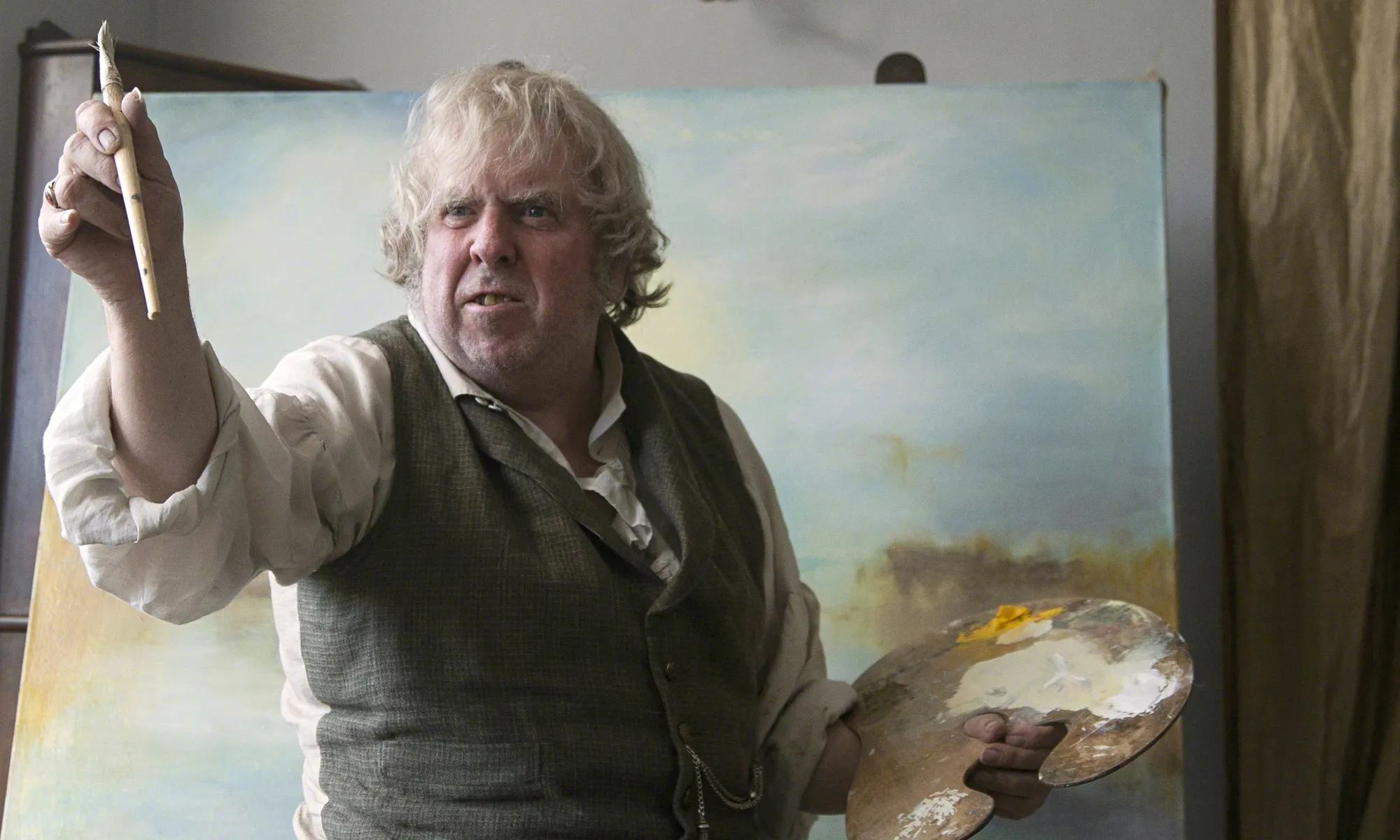 Akting Timothy Spall sebagai Mr. Turner/© Focus Features International