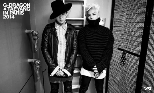 G-Dragon dan Taeyang bakal merilis photobook di Paris, Perancis. ©soompi.com