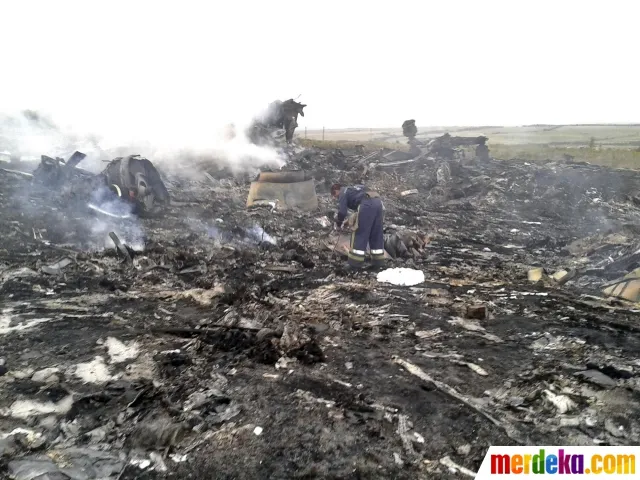 Puing-puing MH17. ©merdeka.com