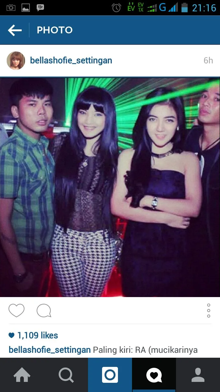 Bella kedapatan foto bareng RA? / © Instagram