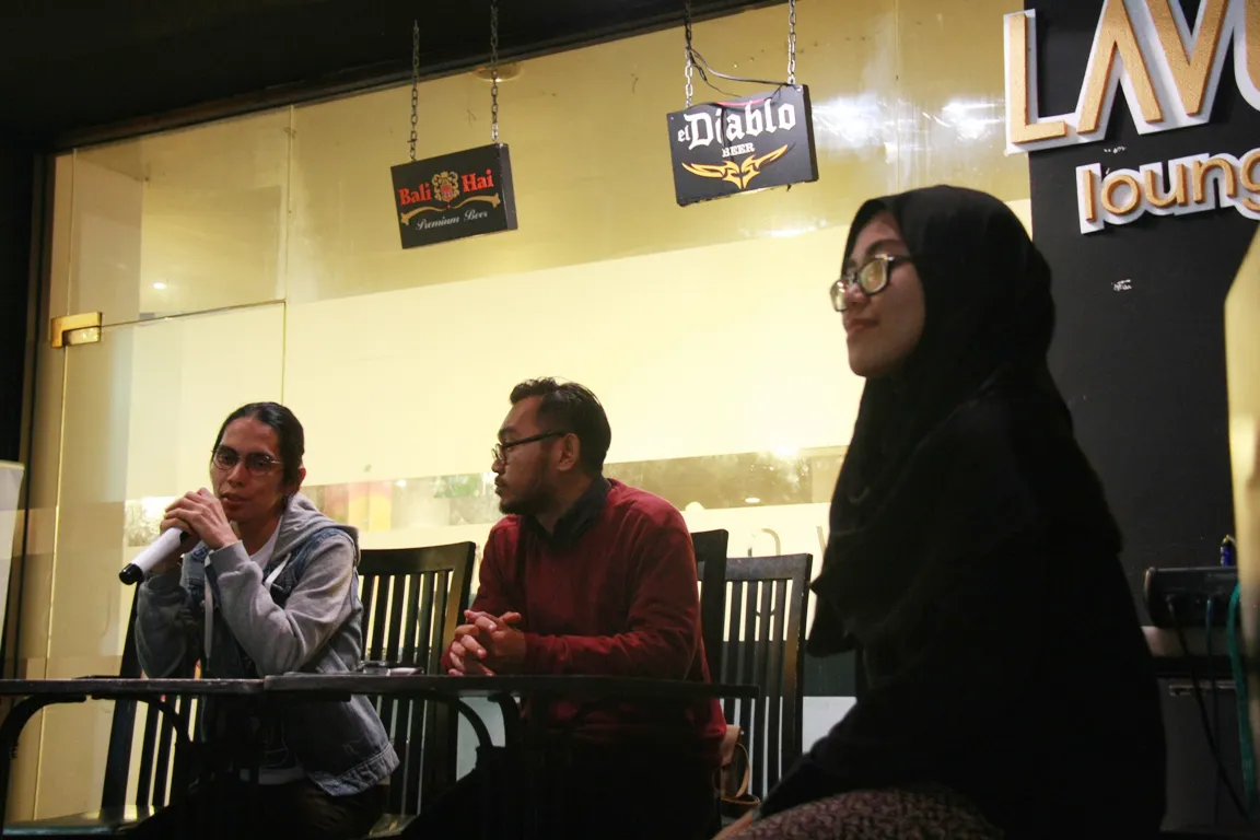 Suasana diskusi ketika Angga Sasongko datang ke Malang/©KapanLagi.com®/Natanael Sepaya