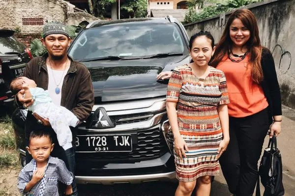 Pihak Mitsubishi Motors Indonesia akhirnya berkesempatan menemui bayi Pajero Sport © antaranews.com