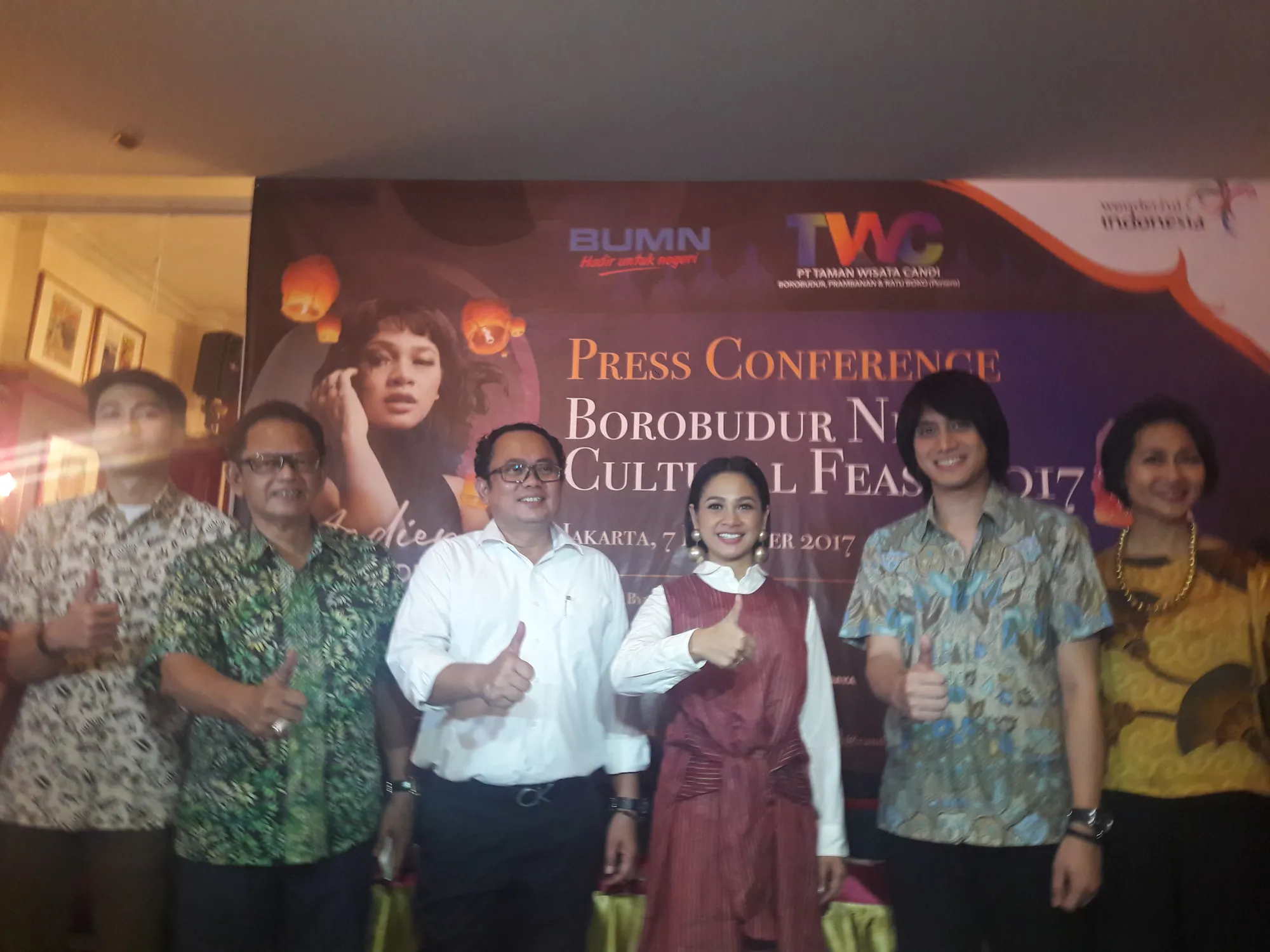 Andien bakal tampil di Candi Borobudur ketika pergantian tahun 2017-2018. ©KapanLagi.com/Fikri Alfi Rosyadi