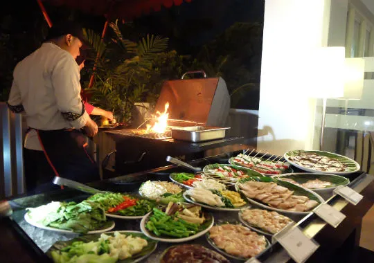 BBQ American Style di Horison Ultima Malang © Kapanlagi.com/Iwan Tantomi