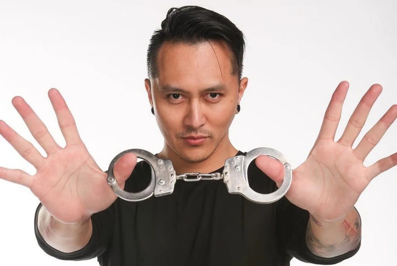 Demian tunjukkan aksi spektakuler di AGT 2017 © Twitter