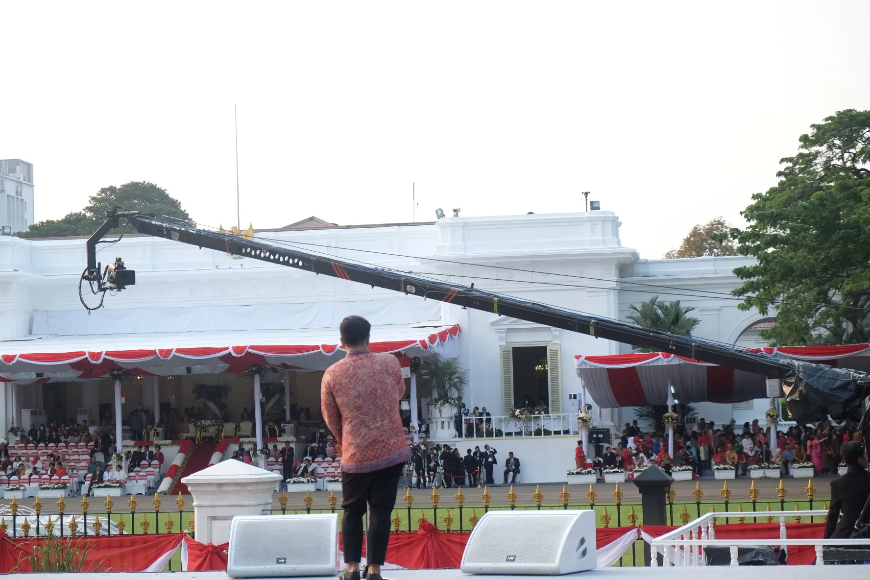 Bams tampil di istana negara. ©KapanLagi.com/Sahal Fadli