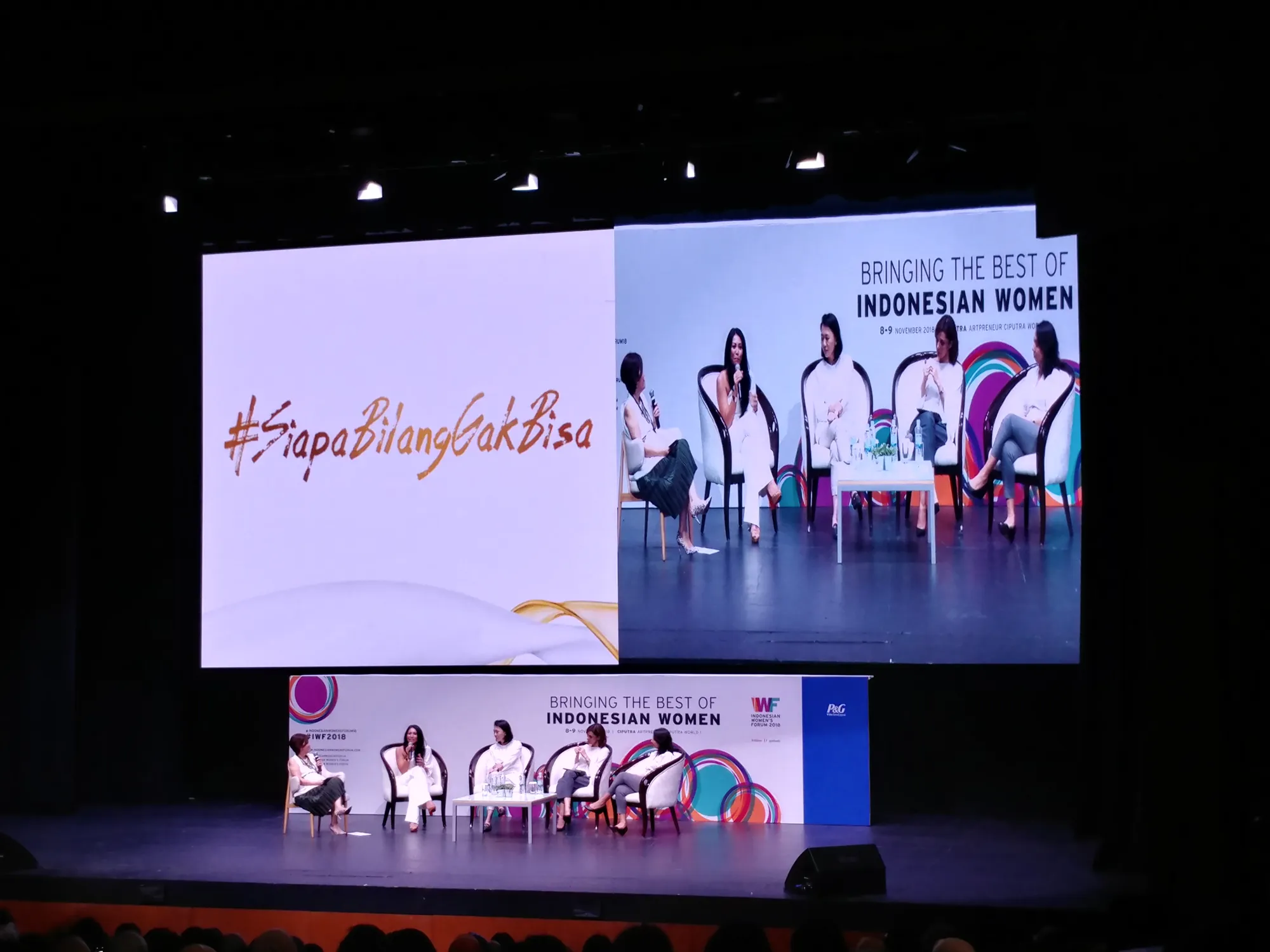 Anggun di Indonesia's Women Forum / Credit: KapanLagi - Akbar Prabowo