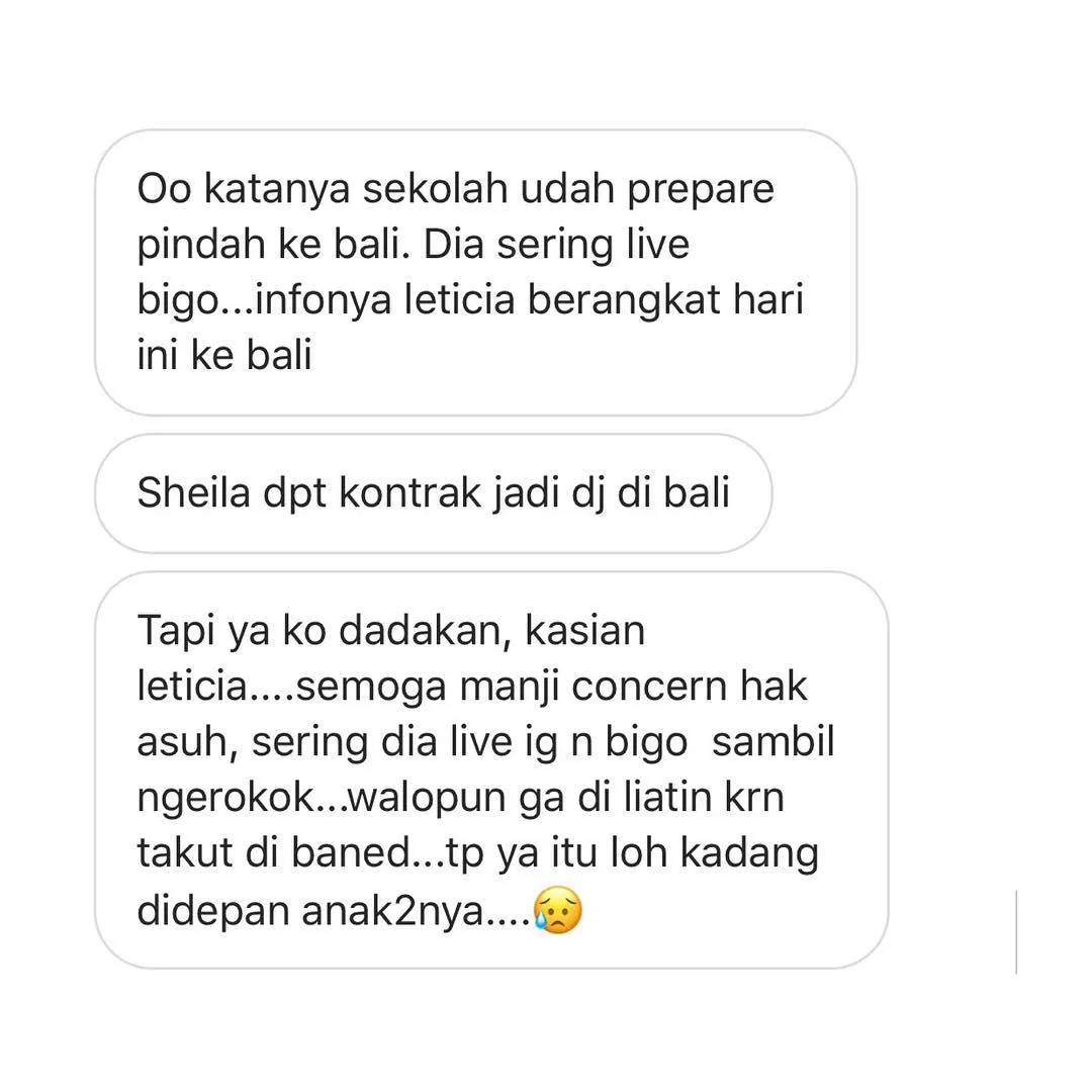 Ticia dibawa Sheila ke Bali © Instagram/anji.manji