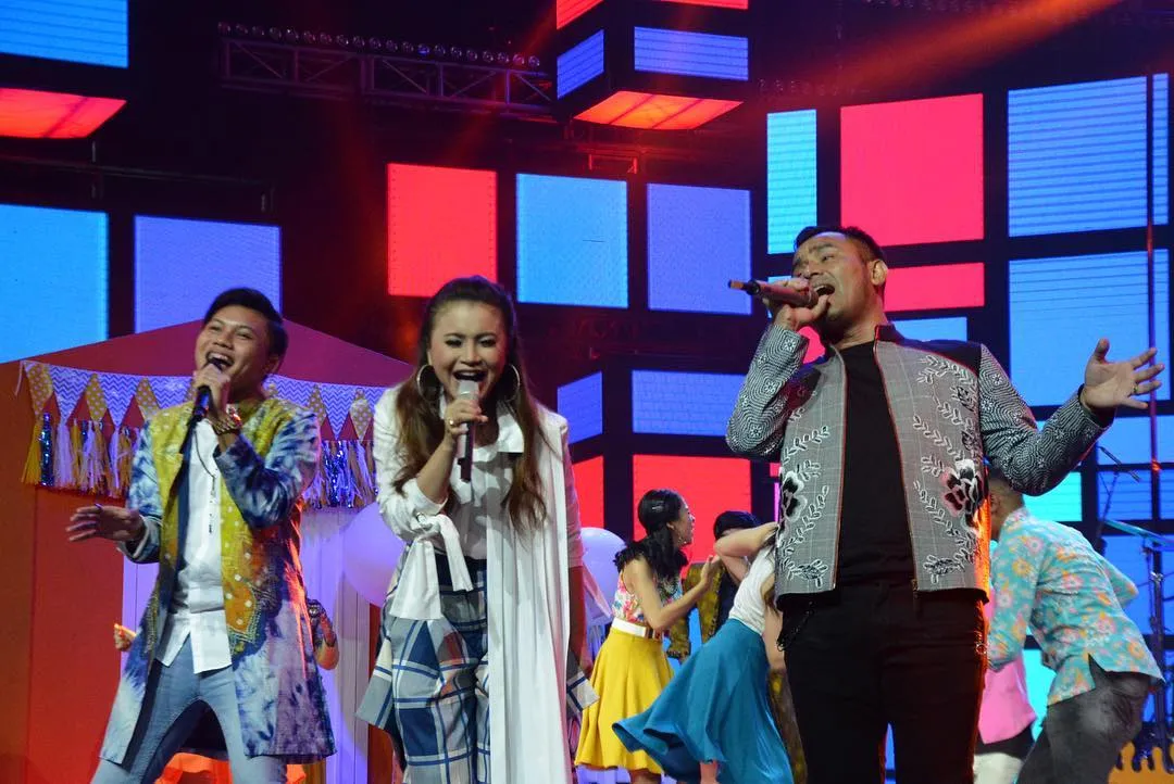 Kolaborasi Rizky Febian, Rossa dan Judika di RCTI. ©official RCTI