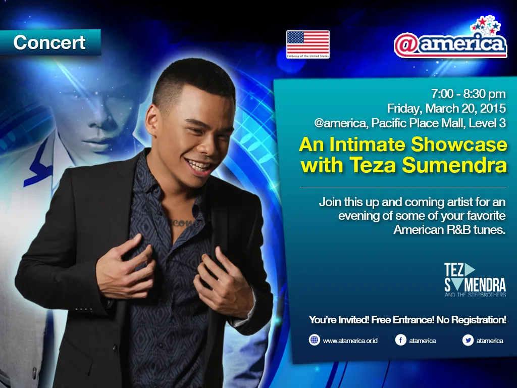Poster konser Teza Sumendra © jakculture.com