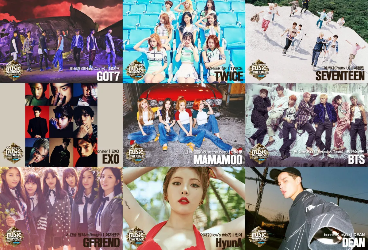 Beberapa artis yang masuk nominasi © istimewa