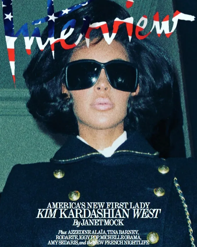 Kim Kardashian ungkap dirinya bukan sosok yang malas © Interview Magazine