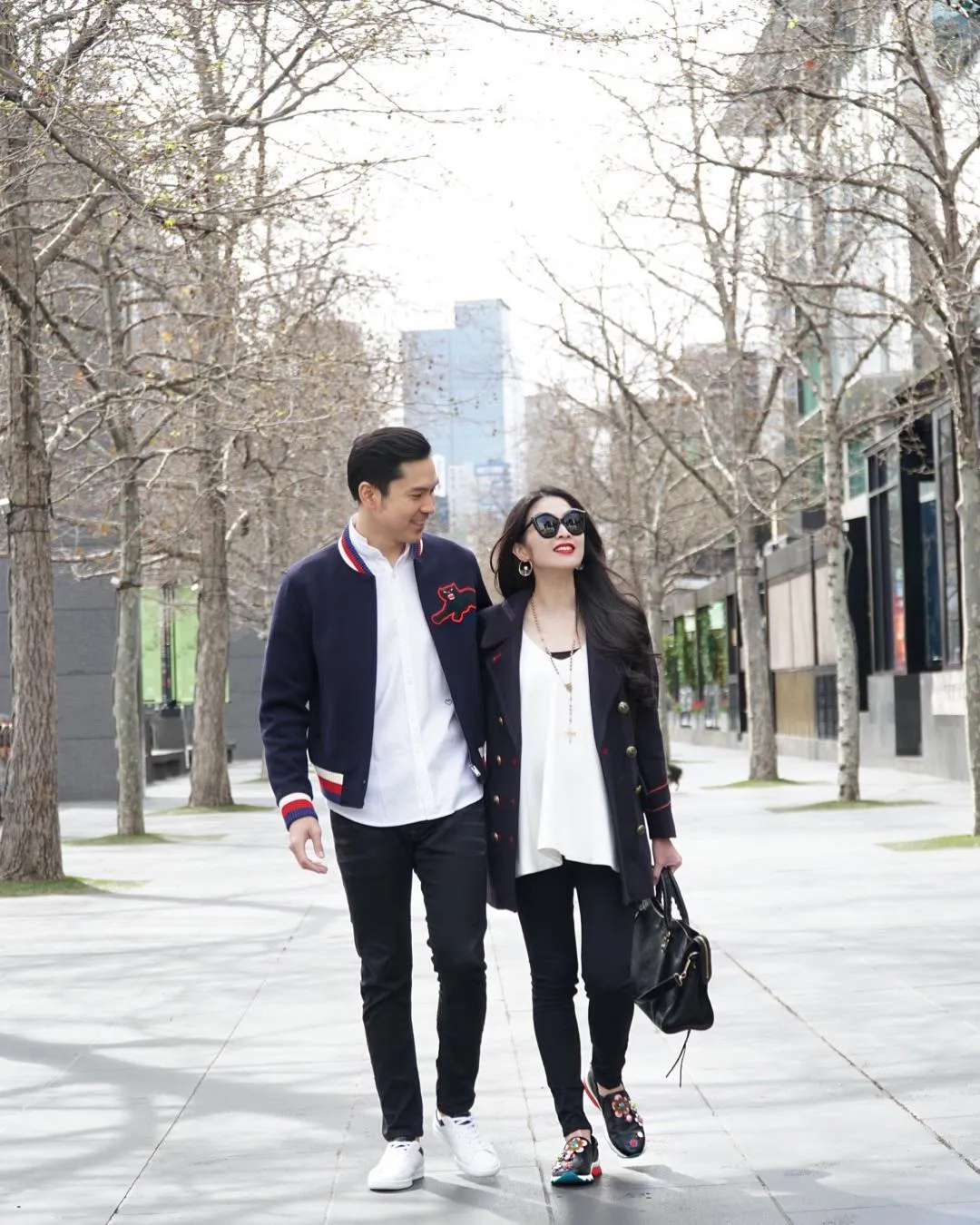 Harvey dan Sandra bakal habiskan 2 minggu di Melbourne © Instagram/sandradewi88