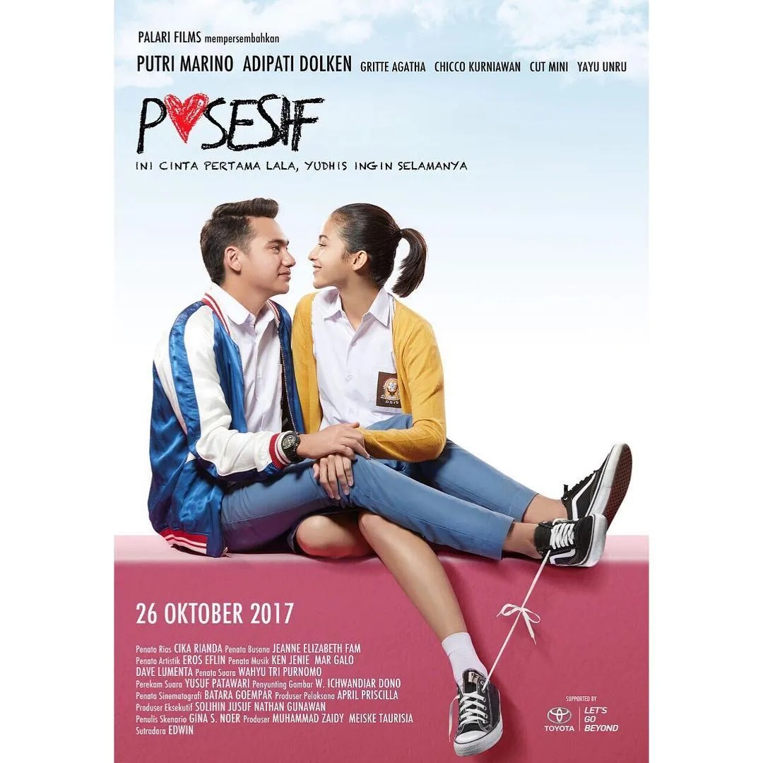 Film POSESIF masuk nominasi Festival Film Indonesia 2017 © instagram.com/palarifilms/