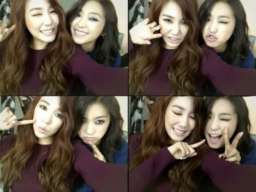 Tiffany Girl Generation dan Bora Sistar @soompi.com