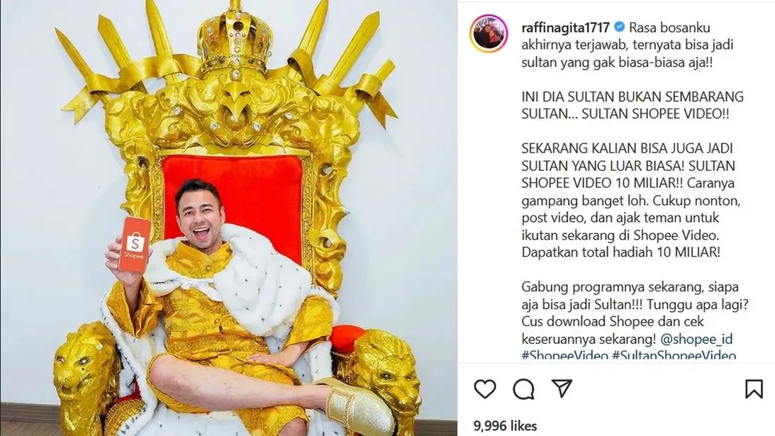 Credit: Instagram/raffinagita1717