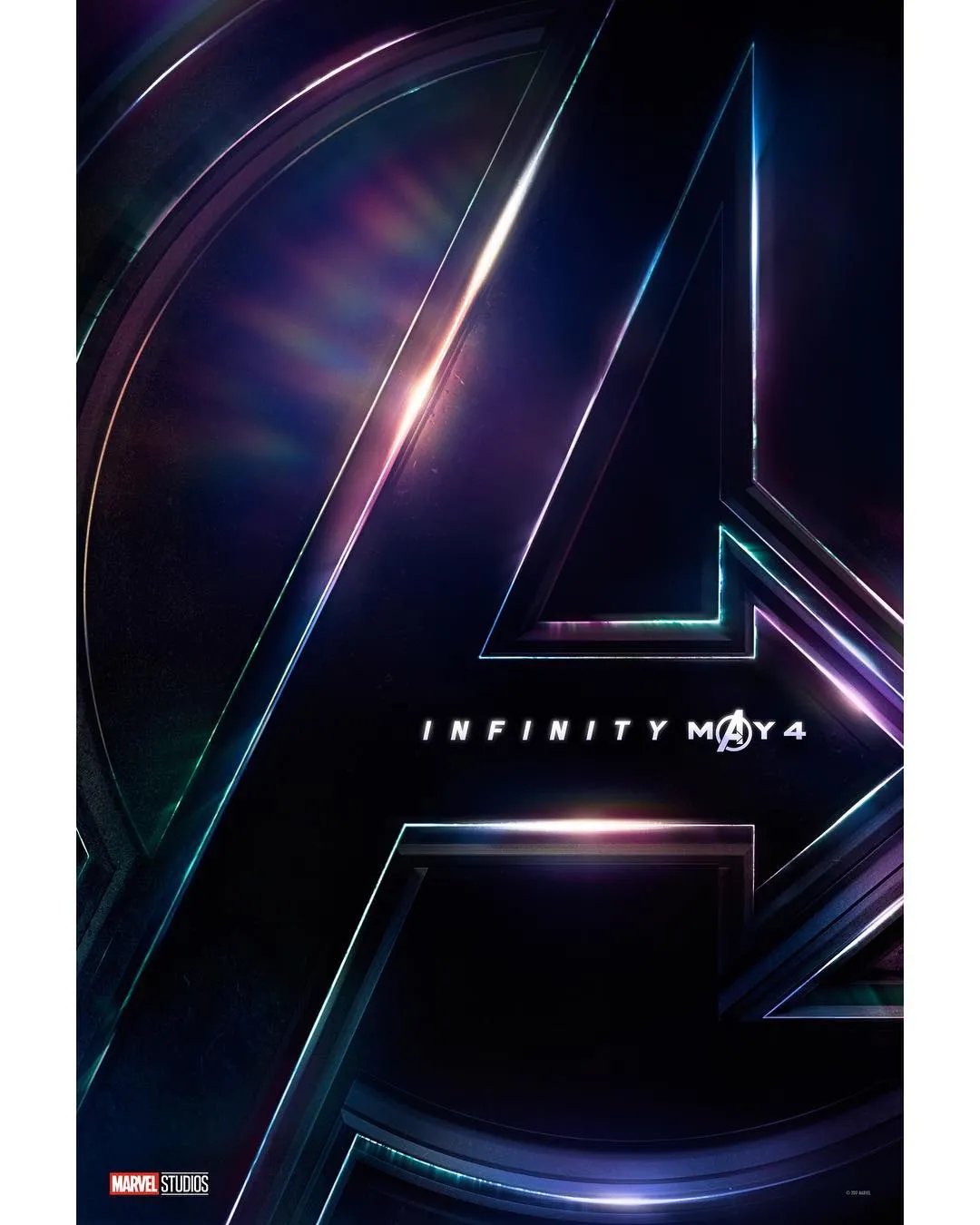 Poster terbaru AVENGER: INVINITY WAR © Marvel
